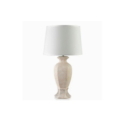 LETI GREY Lampa stołowa piaskowiec HTLA8058 