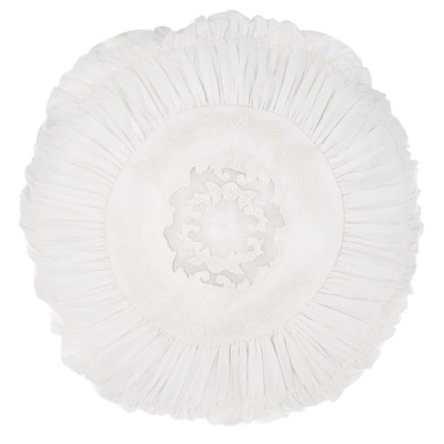 Poduszka okrągła z haftem A34739