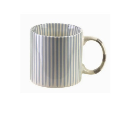 Kubek w szare pasy 380ml