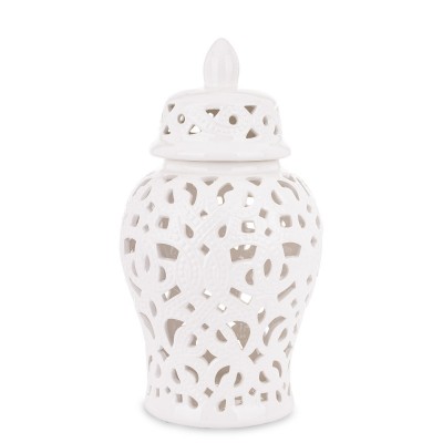 Amfora Pojemnik Ceramiczny 176408 biały