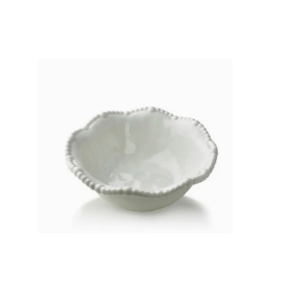 Miska biała kuleczki duża 1,3l