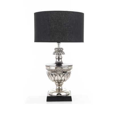 Lampa srebro czarny aba.145760