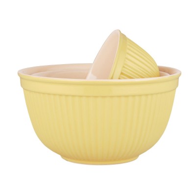 Zestaw 3 misek Mynte cytryna 2074-04