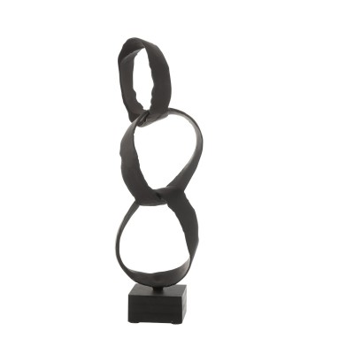 Figurka  Pierścionki Na Stopie Aluminium Cz