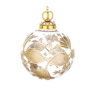 Bombka szkło/złoto 171801