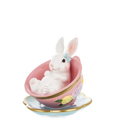 Figurka Królik 175321różowy