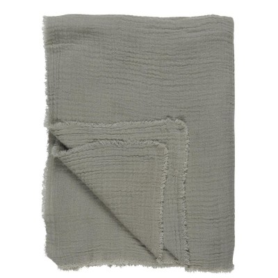 Obrus podwójne tkanie jasnoszary