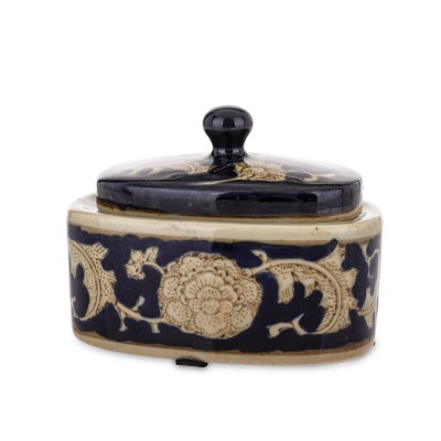 Pudełko Ceramiczne granat 174787