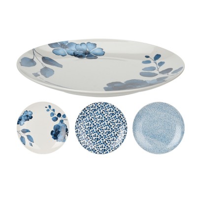 TALERZ PORCELANA 27CM 3 WZORY 