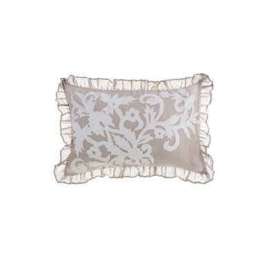 Poduszka naturalny len 60X40cm A36577