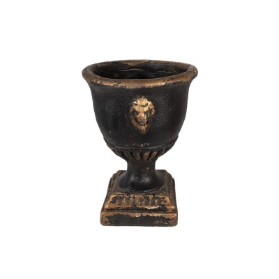 6MG0029 osłonka doniczka gazon czarny