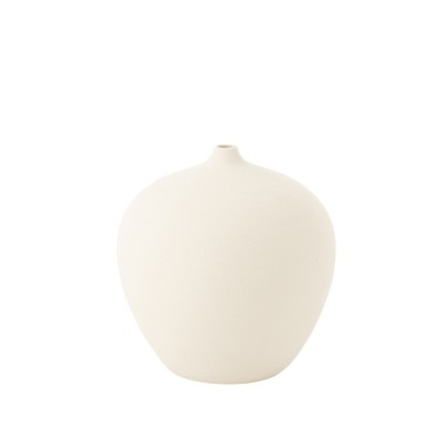 Biały wazon ceramiczny 53325