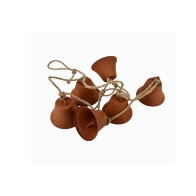 Girlanda ze sznurka i dzwoneczków, zardzewiałe