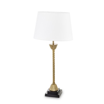 Lampa z kloszem mosiądz 145755