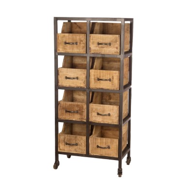 Drewniana szafka z szufladami rustic 31128-627