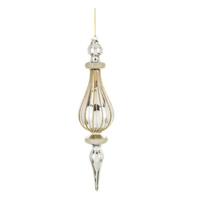 Bombka złoto srebro 174378