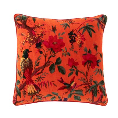 Poduszka Ptaki/Kwiaty Pomarańcz 51969