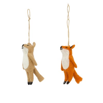 Zawieszka lisek stojący 112723